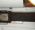 Grandfather clock, fotel I Rama łóżka poledyńczegp