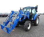 CIĄGNIK NEW HOLLAND T4.75 Z ŁADOWACZEM 